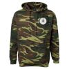Unisex Camo Fleece Hoodie Sweatshirt Thumbnail