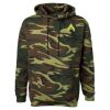 Unisex Camo Fleece Hoodie Sweatshirt Thumbnail