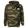 Unisex Camo Fleece Hoodie Sweatshirt Thumbnail
