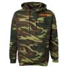 Unisex Camo Fleece Hoodie Sweatshirt Thumbnail