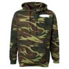 Unisex Camo Fleece Hoodie Sweatshirt Thumbnail
