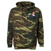 Unisex Camo Fleece Hoodie Sweatshirt Thumbnail