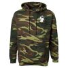 Unisex Camo Fleece Hoodie Sweatshirt Thumbnail