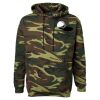 Unisex Camo Fleece Hoodie Sweatshirt Thumbnail