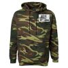 Unisex Camo Fleece Hoodie Sweatshirt Thumbnail