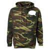 Unisex Camo Fleece Hoodie Sweatshirt Thumbnail