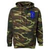 Unisex Camo Fleece Hoodie Sweatshirt Thumbnail