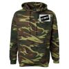 Unisex Camo Fleece Hoodie Sweatshirt Thumbnail