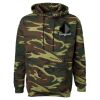 Unisex Camo Fleece Hoodie Sweatshirt Thumbnail