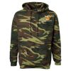 Unisex Camo Fleece Hoodie Sweatshirt Thumbnail