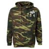Unisex Camo Fleece Hoodie Sweatshirt Thumbnail