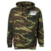 Unisex Camo Fleece Hoodie Sweatshirt Thumbnail