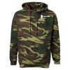 Unisex Camo Fleece Hoodie Sweatshirt Thumbnail