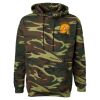 Unisex Camo Fleece Hoodie Sweatshirt Thumbnail
