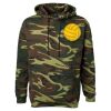 Unisex Camo Fleece Hoodie Sweatshirt Thumbnail