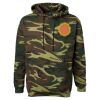 Unisex Camo Fleece Hoodie Sweatshirt Thumbnail