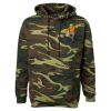 Unisex Camo Fleece Hoodie Sweatshirt Thumbnail
