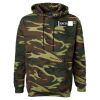 Unisex Camo Fleece Hoodie Sweatshirt Thumbnail