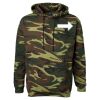 Unisex Camo Fleece Hoodie Sweatshirt Thumbnail