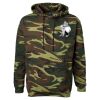 Unisex Camo Fleece Hoodie Sweatshirt Thumbnail