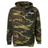 Unisex Camo Fleece Hoodie Sweatshirt Thumbnail