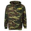 Unisex Camo Fleece Hoodie Sweatshirt Thumbnail