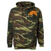Unisex Camo Fleece Hoodie Sweatshirt Thumbnail