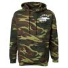 Unisex Camo Fleece Hoodie Sweatshirt Thumbnail