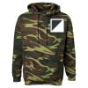 Unisex Camo Fleece Hoodie Sweatshirt Thumbnail
