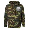 Unisex Camo Fleece Hoodie Sweatshirt Thumbnail