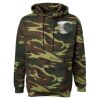 Unisex Camo Fleece Hoodie Sweatshirt Thumbnail