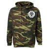 Unisex Camo Fleece Hoodie Sweatshirt Thumbnail