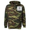 Unisex Camo Fleece Hoodie Sweatshirt Thumbnail