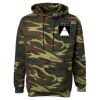 Unisex Camo Fleece Hoodie Sweatshirt Thumbnail