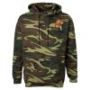 Unisex Camo Fleece Hoodie Sweatshirt Thumbnail