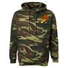 Unisex Camo Fleece Hoodie Sweatshirt Thumbnail
