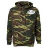 Unisex Camo Fleece Hoodie Sweatshirt Thumbnail