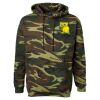 Unisex Camo Fleece Hoodie Sweatshirt Thumbnail
