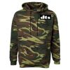 Unisex Camo Fleece Hoodie Sweatshirt Thumbnail