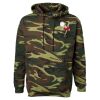 Unisex Camo Fleece Hoodie Sweatshirt Thumbnail