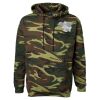 Unisex Camo Fleece Hoodie Sweatshirt Thumbnail