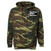 Unisex Camo Fleece Hoodie Sweatshirt Thumbnail