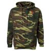 Unisex Camo Fleece Hoodie Sweatshirt Thumbnail