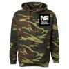Unisex Camo Fleece Hoodie Sweatshirt Thumbnail