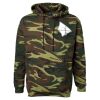 Unisex Camo Fleece Hoodie Sweatshirt Thumbnail