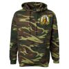 Unisex Camo Fleece Hoodie Sweatshirt Thumbnail