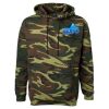 Unisex Camo Fleece Hoodie Sweatshirt Thumbnail