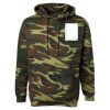 Unisex Camo Fleece Hoodie Sweatshirt Thumbnail