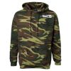 Unisex Camo Fleece Hoodie Sweatshirt Thumbnail