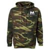 Unisex Camo Fleece Hoodie Sweatshirt Thumbnail